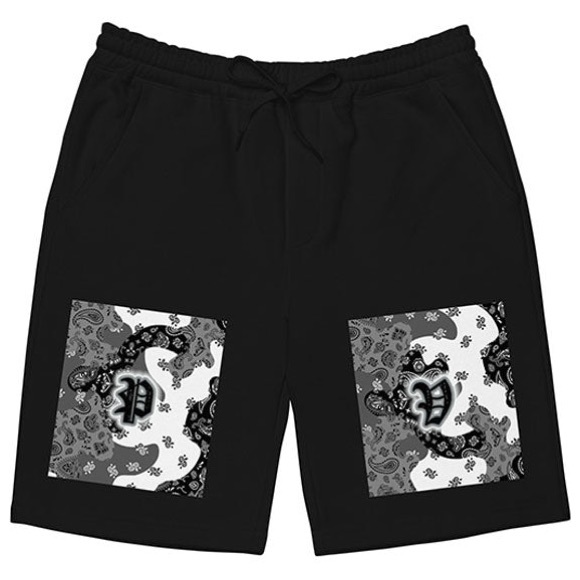 Camo Flag Cotton Shorts - Picture 1 of 4